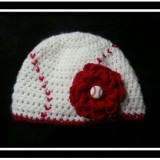 Baseball Hat with Removable Flower