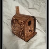 Celtic Knot Mailbox Style Birdhouse
