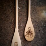 Bride & Groom Wooden Cooking Spoon Set