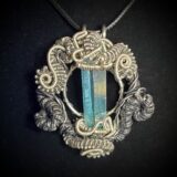 Aqua Aura Heady Necklace Pendant